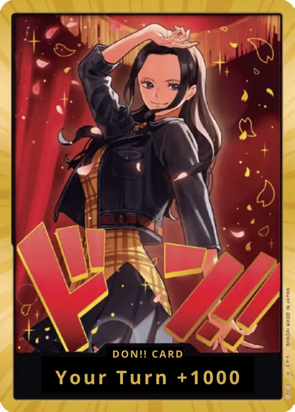 Carta DON!! Card (Nico Robin) (Gold)