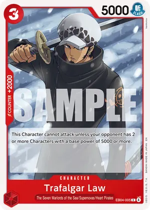 Carta Trafalgar Law EB04-005