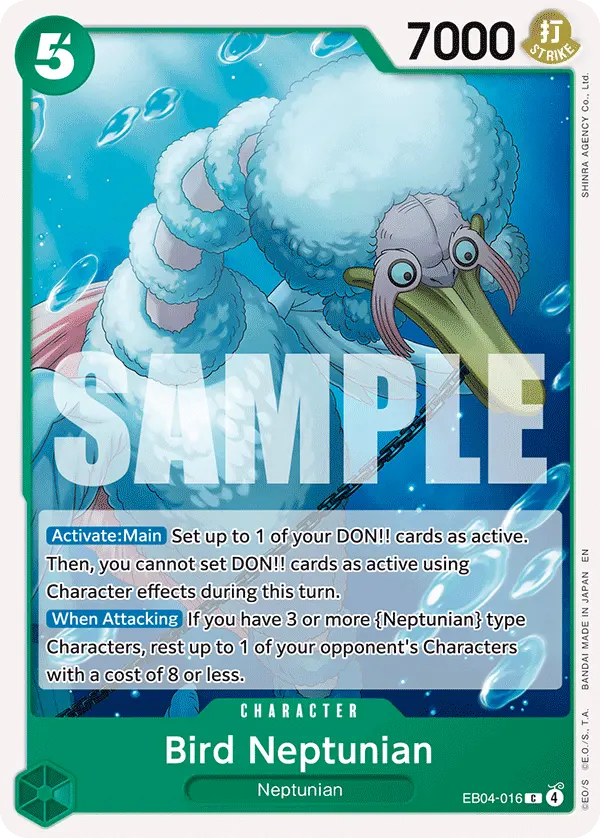 Carta Bird Neptunian EB04-016