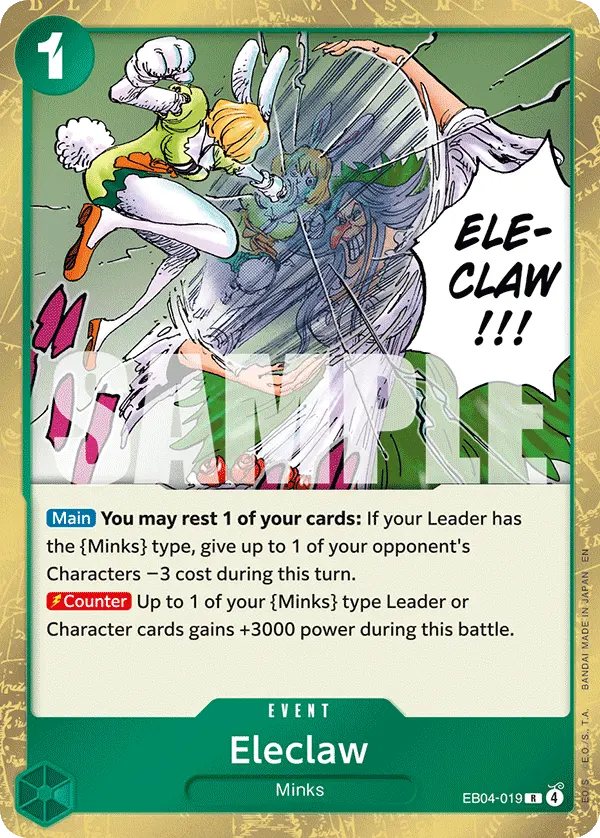 Carta Eleclaw EB04-019