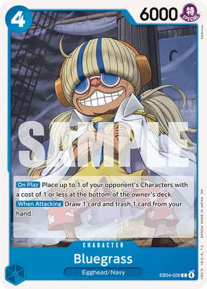 Carta Bluegrass EB04-026