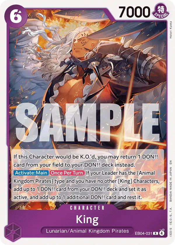 Carta King EB04-031