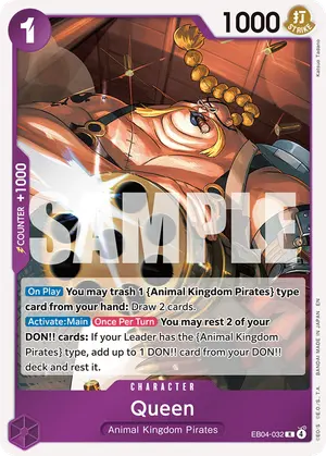 Carta Queen EB04-032