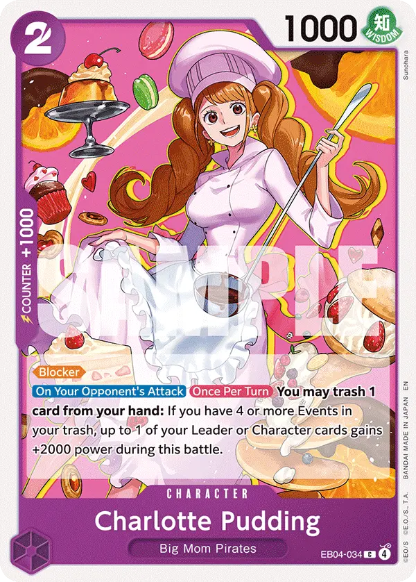 Carta Charlotte Pudding EB04-034