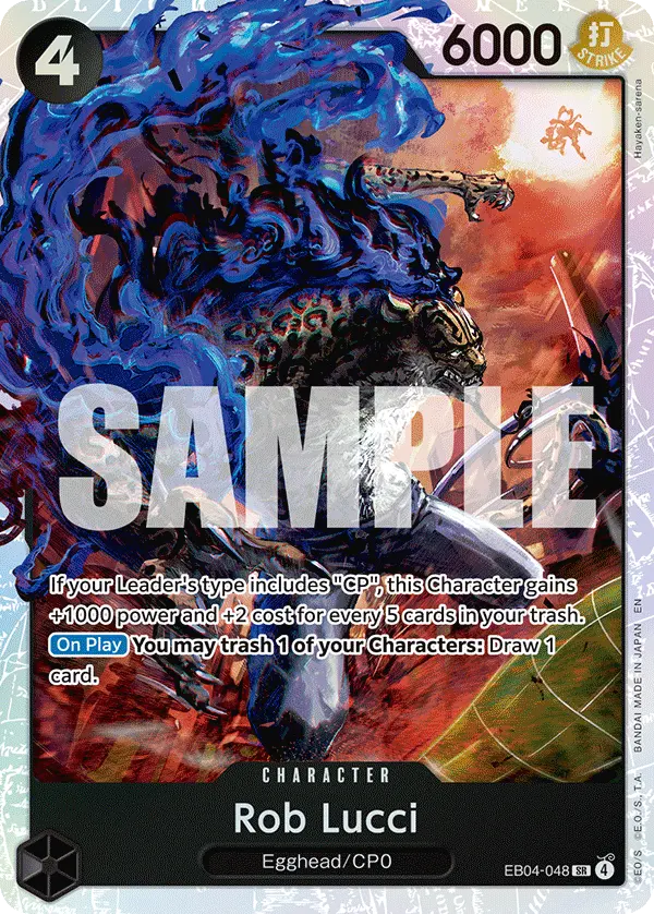 Carta Rob Lucci EB04-048