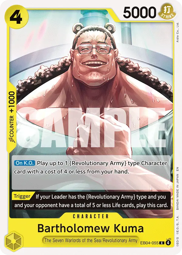 Carta Bartholomew Kuma EB04-055