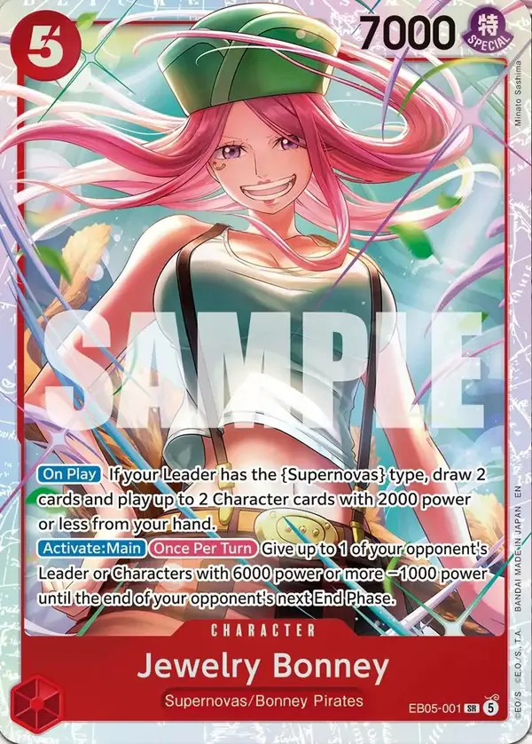 Jewelry Bonney EB05-001 card