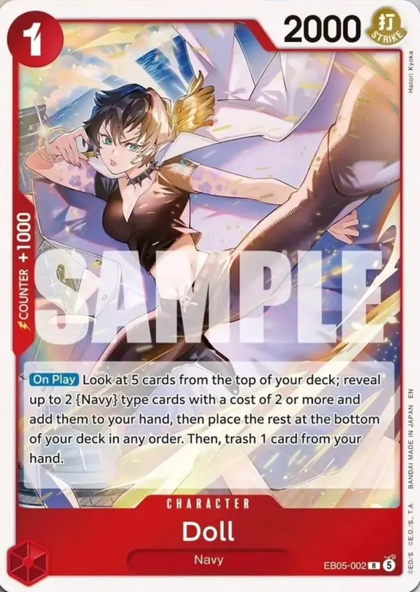Doll EB05-002 card