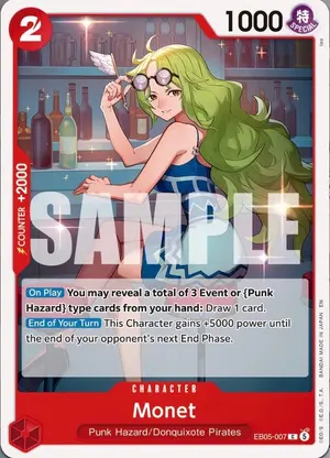 Carta Monet EB05-007