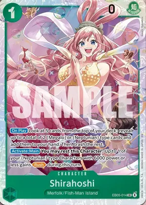 Carta Shirahoshi EB05-014