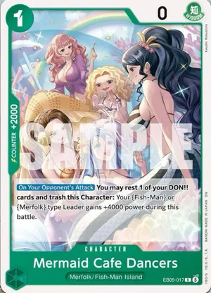 Carta Mermaid Cafe Dancers EB05-017