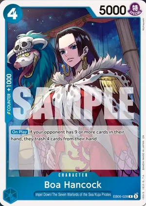 Carta Boa Hancock EB05-028