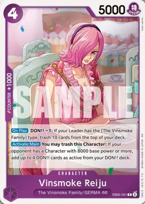 Carta Vinsmoke Reiju EB05-031