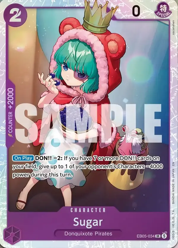 Carta Sugar EB05-034