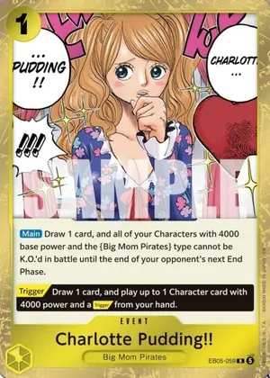 Carta Charlotte Pudding!! EB05-059