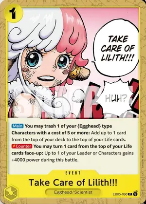 Carta Take Care of Lilith!!! EB05-060