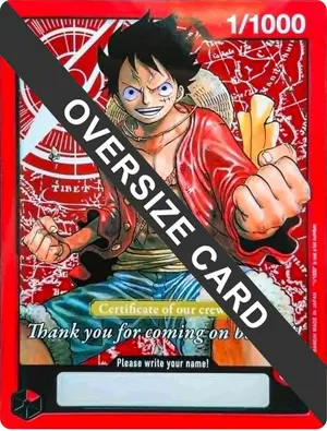 Carta Monkey.D.Luffy NA