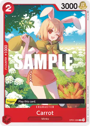 Carta Carrot OP01-009