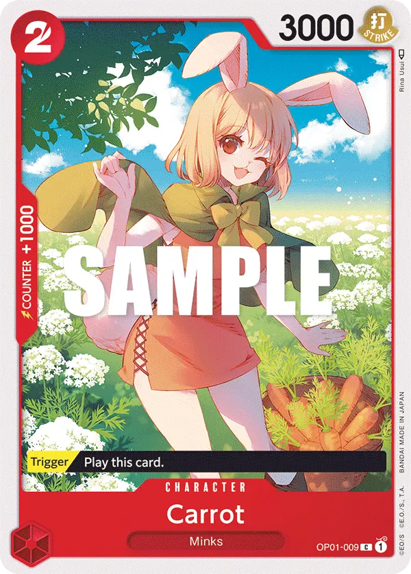 Carta Carrot OP01-009