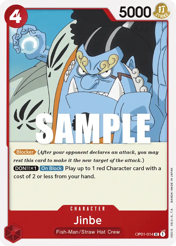 Carta Jinbe OP01-014