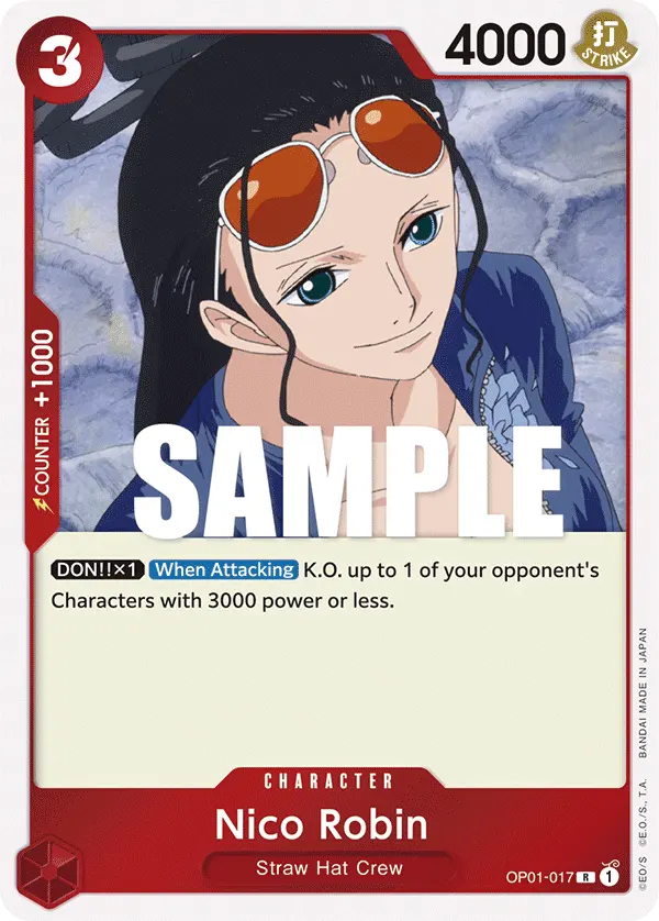 Carta Nico Robin OP01-017