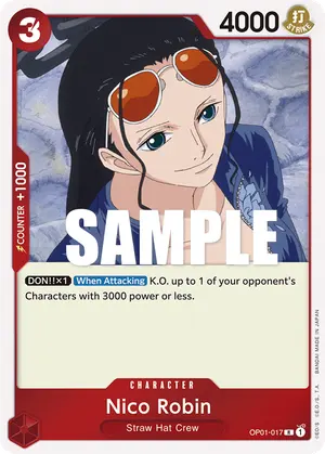 Carta Nico Robin OP01-017