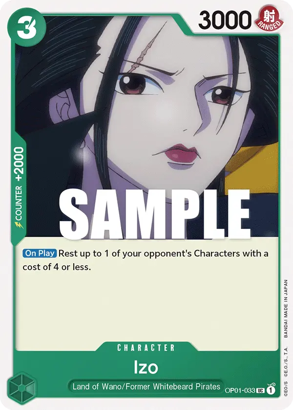 Izo OP01-033 card