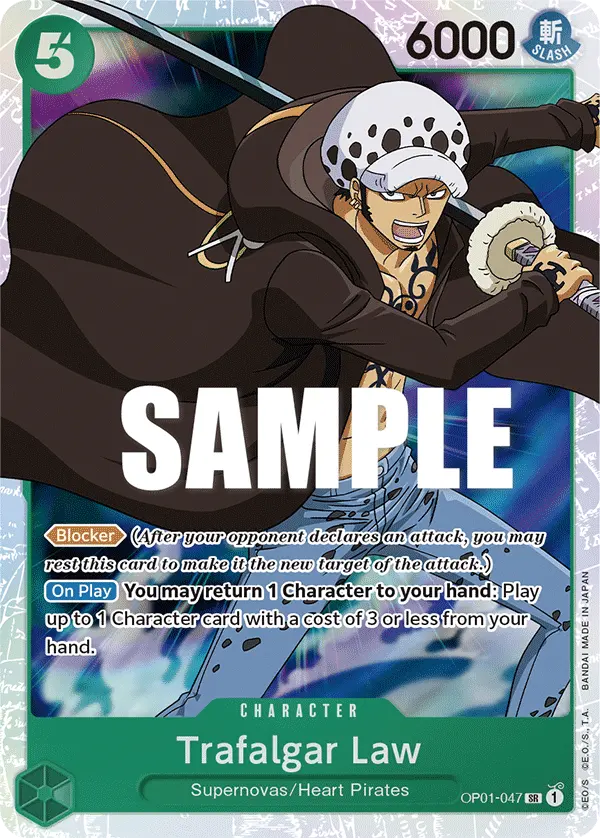 Carta Trafalgar Law OP01-047
