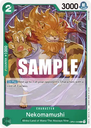 Carta Nekomamushi OP01-048