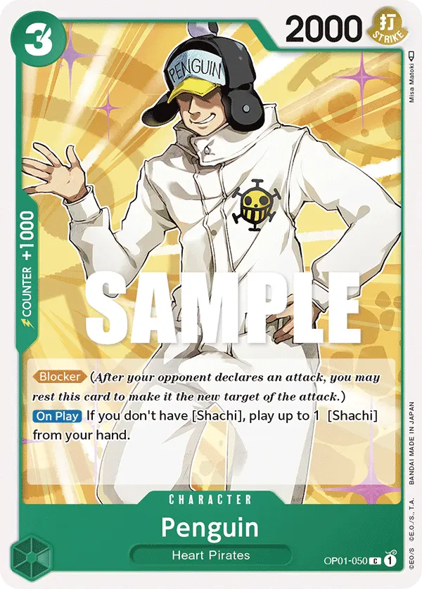 Carta Penguin OP01-050