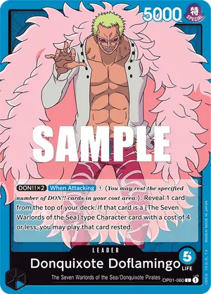 Carta Donquixote Doflamingo OP01-060