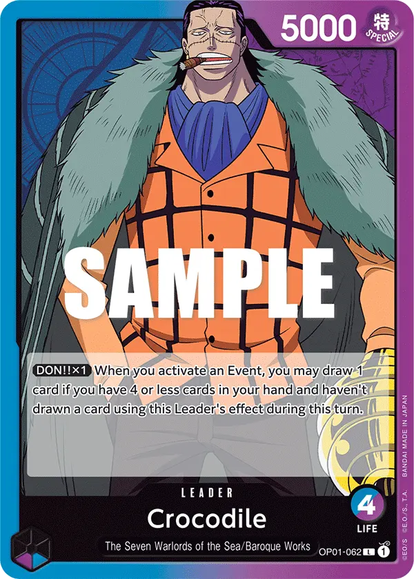 Carta Crocodile OP01-062