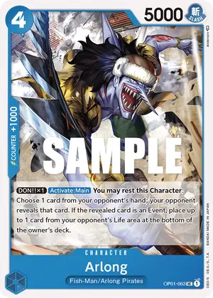 Carta Arlong OP01-063