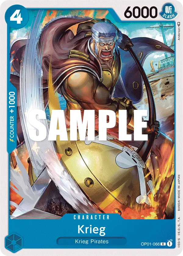 Krieg OP01-066 card