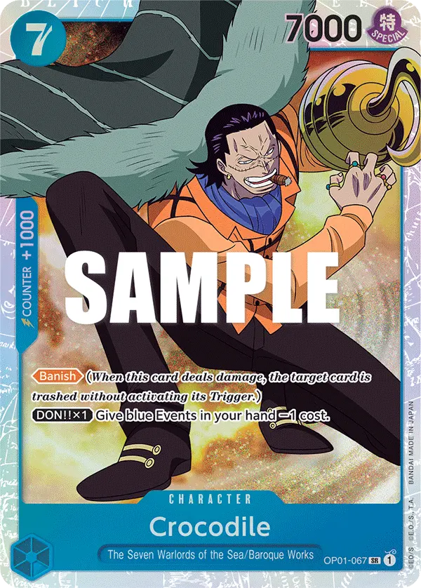 Carta Crocodile OP01-067