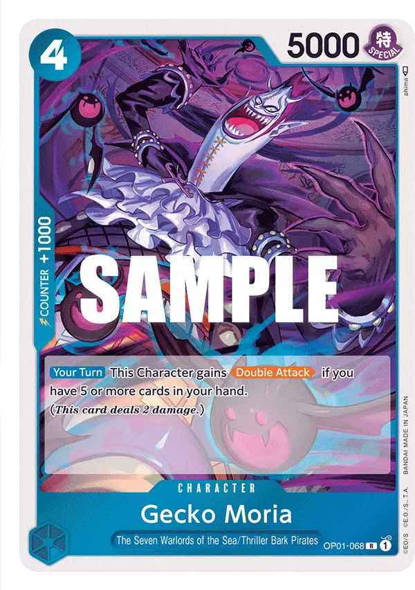 Carta Gecko Moria OP01-068