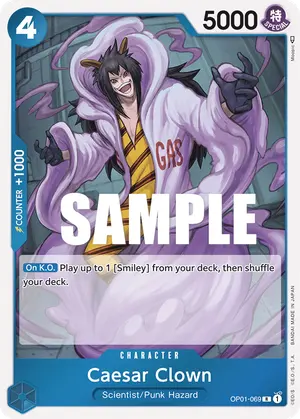 Carta Caesar Clown OP01-069