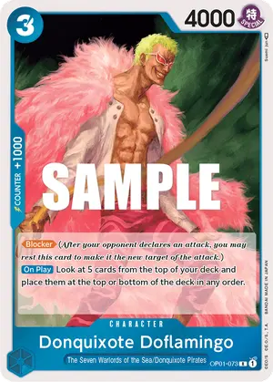 Carta Donquixote Doflamingo OP01-073