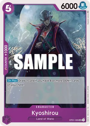 Carta Kyoshirou OP01-095