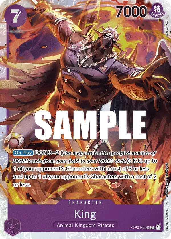 Carta King OP01-096