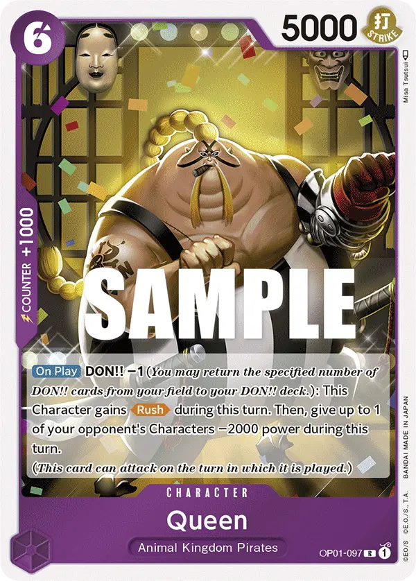 Carta Queen OP01-097