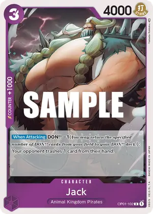 Carta Jack OP01-102