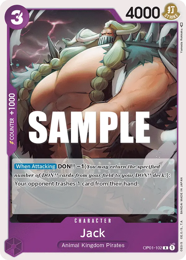 Carta Jack OP01-102