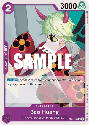 Carta Bao Huang OP01-105