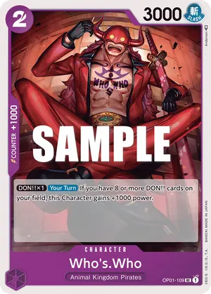 Carta Who's.Who OP01-109