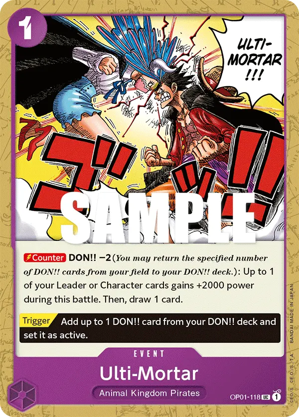 Carta Ulti-Mortar OP01-118