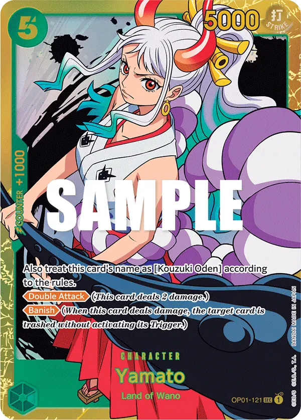 Yamato OP01-121 card