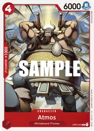 Carta Atmos OP02-003
