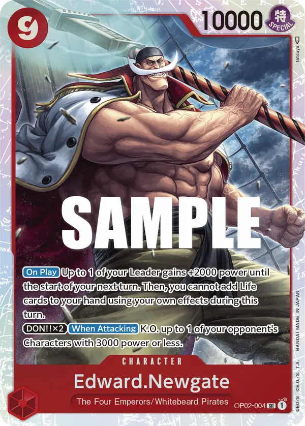 Carta Edward.Newgate OP02-004