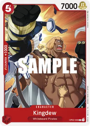 Carta Kingdew OP02-006